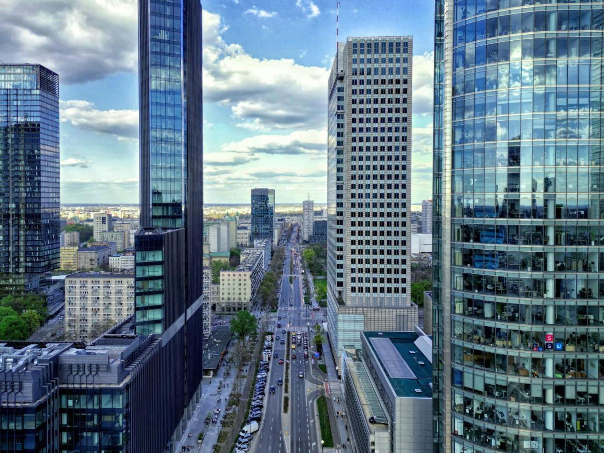 Apartament Rondo Onz Warsawa Bagian luar foto